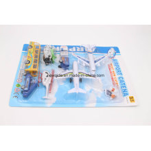 Promotional Toy Vehicle Airport Cars Motorcycle Plane Model Airplane Play Set